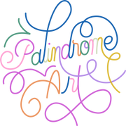 script logo Palindrome Art