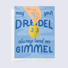 Dreidel Hanukkah Greeting Card